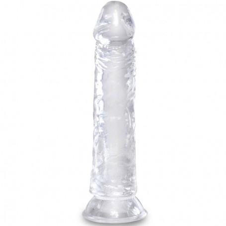 KING COCK CLEAR PENE REALiSTICO 197 CM TRANSPARENTE