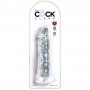 KING COCK CLEAR PENE REALiSTICO 197 CM TRANSPARENTE