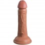 KING COCK eLITE DILDO REALiSTICO SILICONA 152 CM CARAMELO