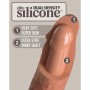 KING COCK eLITE DILDO REALiSTICO SILICONA 152 CM CARAMELO