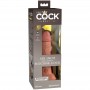 KING COCK eLITE DILDO REALiSTICO SILICONA 152 CM CARAMELO