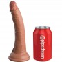 KING COCK eLITE DILDO REALiSTICO SILICONA 178 CM CARAMELO