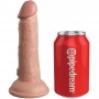 KING COCK eLITE DILDO REALiSTICO VIBRADOR SILICONA 152 CM