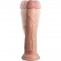 KING COCK eLITE DILDO REALiSTICO VIBRADOR SILICONA CONTROL REMOTO 23 CM