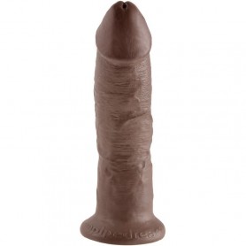 KING COCK 9 PENE MARRoN 229 CM