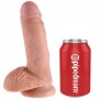 KING COCK 7 PENE REALiSTICO NATURAL 178 CM