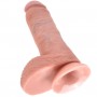 KING COCK 8 PENE REALiSTICO NATURAL 203 CM