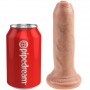 KING COCK DILDO REALiSTICO UNCUT NATURAL 15 CM