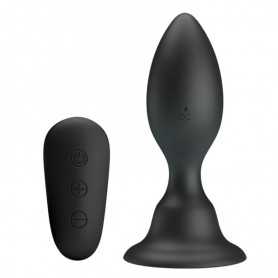 MR PLAY PLUG ANAL CON VIBRACIoN NEGRO CONTROL REMOTO