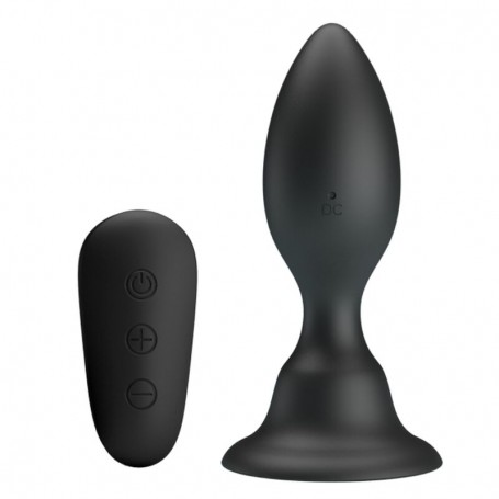 MR PLAY PLUG ANAL CON VIBRACIoN NEGRO CONTROL REMOTO