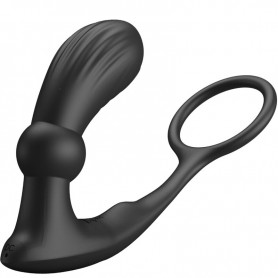 PRETTY LOVE WARREN ANILLO VIBRADOR ANAL NEGRO