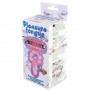 BAILE ANILLO SILICONA 10 RITMOS LENGUA CON VIBRACIoN ROSA