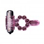 BAILE ANILLO SILICONA 10 RITMOS LENGUA CON VIBRACIoN ROSA