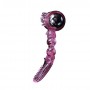 BAILE ANILLO SILICONA 10 RITMOS LENGUA CON VIBRACIoN ROSA