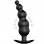 PRETTY LOVE PLUG ANAL SILICONA ESTIMULACIoN EXTRA Y 12 MODOS VIBRACIoN NEGRO CONTROL REMOTO