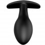 PRETTY LOVE PLUG ANAL SILICONA FORMA ANCLA 12 MODOS VIBRACIoN NEGRO