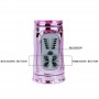 BAILE VIBRADOR RECARGABLE CON ROTACION Y ESTIMULADOR THROBBING BUTTERF