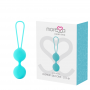 MORESSA OSIAN TWO ENTRENAMIENTO SUELO PELVICO 101gr PREMIUM SILICONA TURQUESA