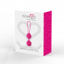 MORESSA OSIAN THREE ENTRENAMIENTO SUELO PELVICO 85 gr PREMIUM SILICONA ROSA