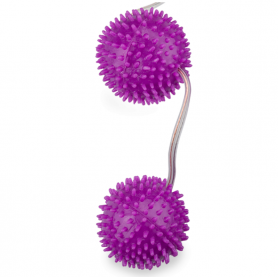 BAILE A DEEPLY PLEASURE BOLAS TEXTURADAS MORADO 360 CM