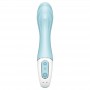 SATISFYER AIR PUMP VIBRATOR 5 VIBRADOR PUNTO G INFLABLE APP AZUL