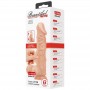 BAILE BEAUTIFUL ENCOUNTER BURAQ DILDO REALiSTICO FLEXIBLE 24 CM NATURAL