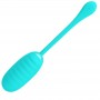 PRETTY LOVE KIRK HUEVO VIBRADOR RECARGABLE VERDE CLARO