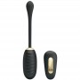 PRETTY LOVE DOREEN HUEVO VIBRADOR DE LUJO RECARGABLE NEGRO CONTROL REMOTO
