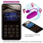 PRETTY LOVE NYMPH HUEVO VIBRADOR CONTROLADO POR APP VIOLETA
