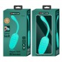 PRETTY LOVE HUEVO VIBRADOR CON TEXTURA MARINA RECARGABLE VERDE AGUA