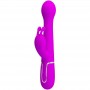 PRETTY LOVE DEJON VIBRADOR RABBIT 3 EN 1 MULTIFUNCIoN VIOLETA