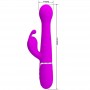 PRETTY LOVE DEJON VIBRADOR RABBIT 3 EN 1 MULTIFUNCIoN VIOLETA