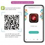 PRETTY LOVE NYMPH HUEVO VIBRADOR CONTROLADO POR APP LILA