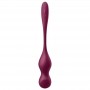 SATISFYER LOVE BIRDS VARY BOLAS VIBRADORES APP GRATUITA ROJO VINO