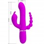 PRETTY LOVE CAMMY TRIPLE VIBRADOR MULTIFUNCIoN 4 EN 1 ROSA
