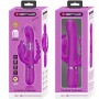 PRETTY LOVE CAMMY TRIPLE VIBRADOR MULTIFUNCIoN 4 EN 1 ROSA