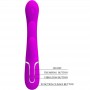 PRETTY LOVE SHANIA TRIPLE VIBRADOR RABBIT MULTIFUNCIoN ROSA