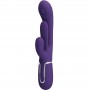 PRETTY LOVE SHANIA TRIPLE VIBRADOR RABBIT MULTIFUNCIoN MORADO