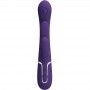 PRETTY LOVE SHANIA TRIPLE VIBRADOR RABBIT MULTIFUNCIoN MORADO
