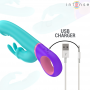 INTENSE MoNICA VIBRADOR RABBIT CON ESTIMULADOR ROTATORIO DEL PUNTO G AZUL