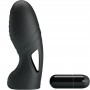 PRETTY LOVE ALAN VIBRADOR DE DEDO SILICONA NEGRO