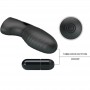 PRETTY LOVE ALAN VIBRADOR DE DEDO SILICONA NEGRO