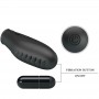 PRETTY LOVE GILO VIBRADOR DE DEDO SILICONA NEGRO