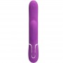 PRETTY LOVE PERLITA VIBRADOR RABBIT MULTIFUNCIoN 3 EN 1 MORADO