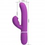 PRETTY LOVE PERLITA VIBRADOR RABBIT MULTIFUNCIoN 3 EN 1 MORADO