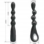 PRETTY LOVE FEDERER VIBRADOR ANAL 12 VIBRACIONES NEGRO