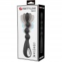 PRETTY LOVE FEDERER VIBRADOR ANAL 12 VIBRACIONES NEGRO