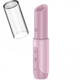 SATISFYER SECRET KISS ESTIMULADOR CLiTORIS POR ONDAS ROSA