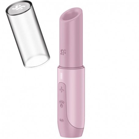 SATISFYER SECRET KISS ESTIMULADOR CLiTORIS POR ONDAS ROSA