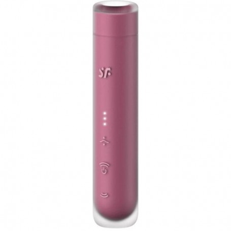 SATISFYER FIRST KISS ESTIMULADOR CLiTORIS POR ONDAS GRANATE